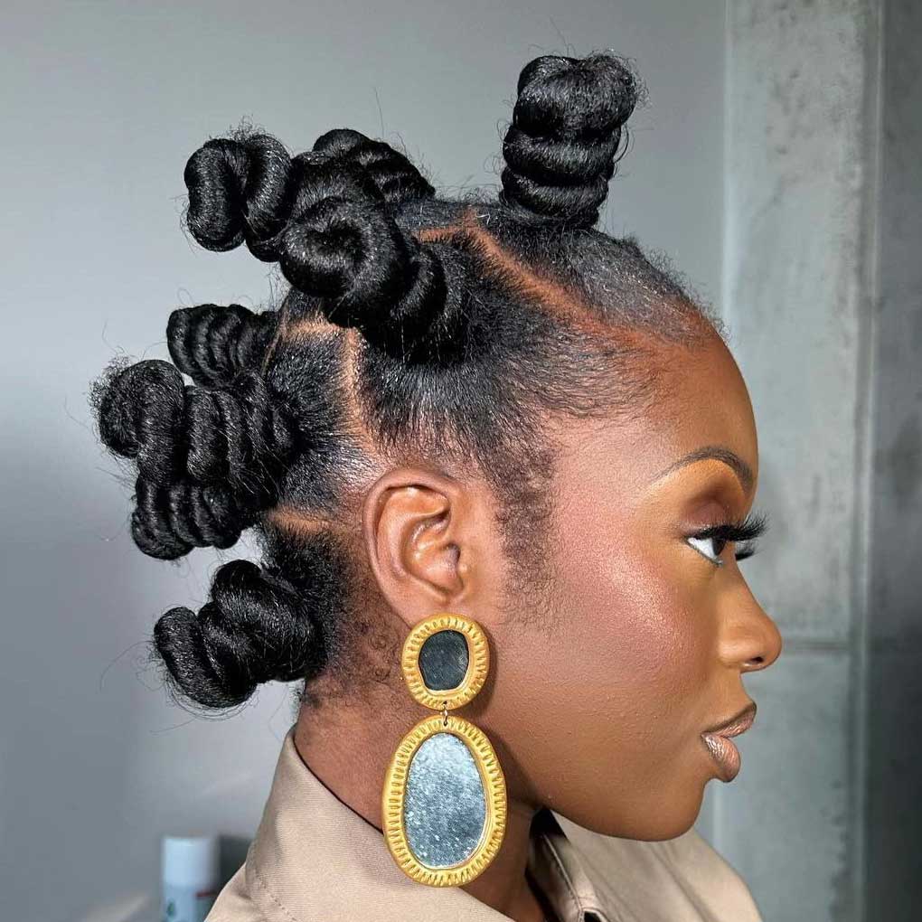 Bantu Knots Sample 16