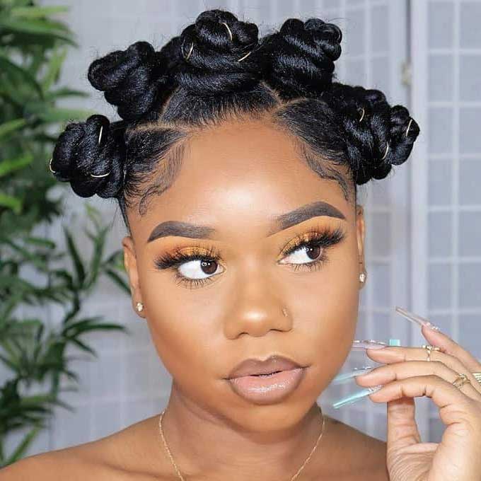 Bantu Knots Sample 3