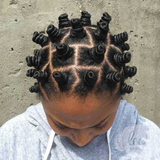 Bantu Knots Sample 4