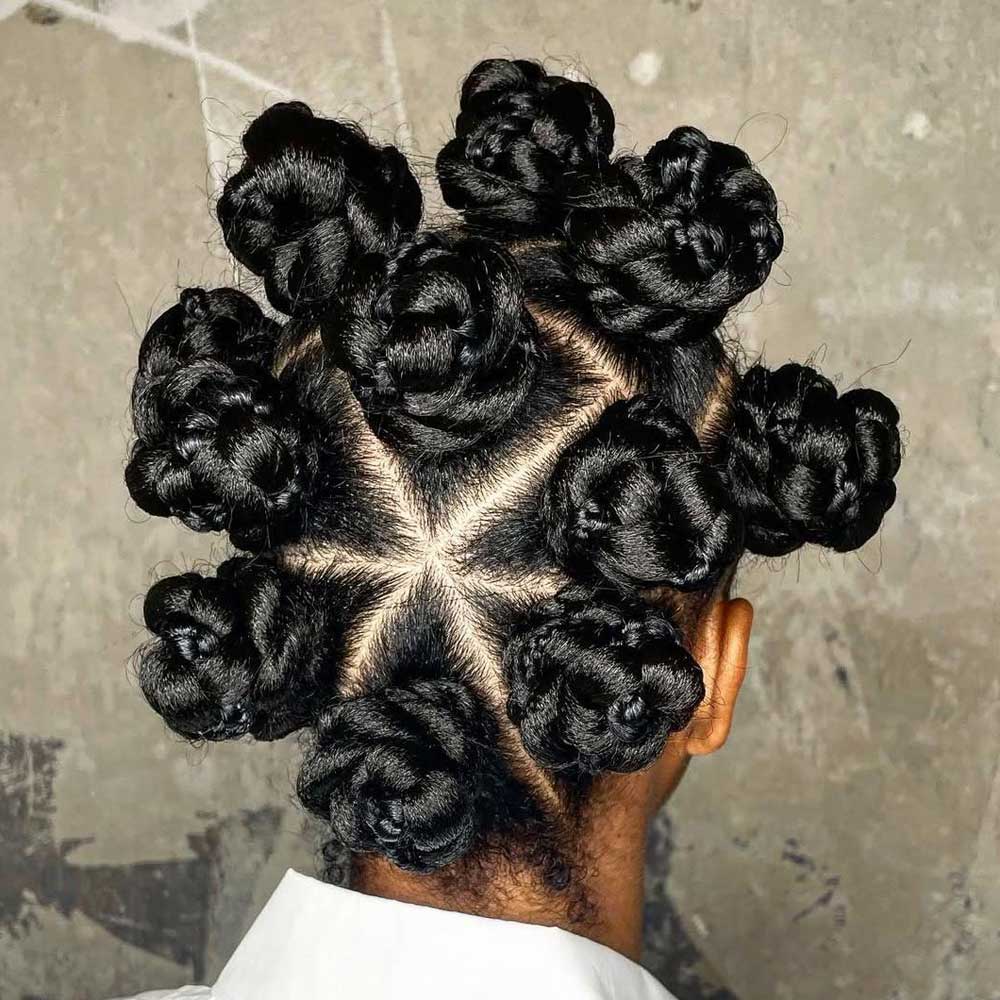 Bantu Knots Sample 6