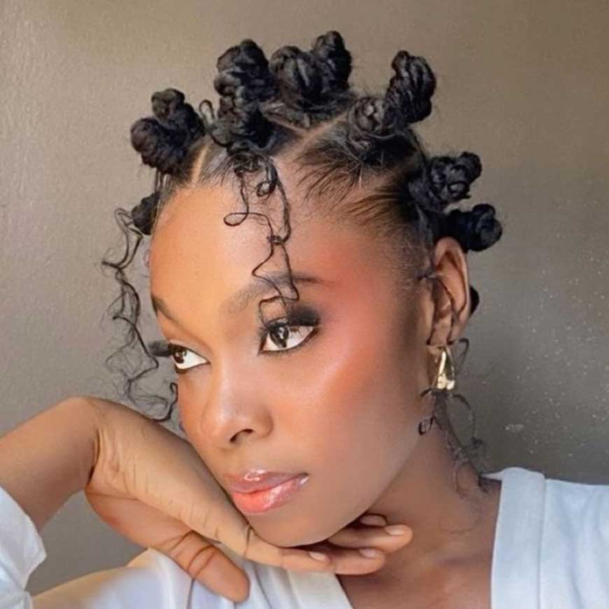 Bantu Knots Sample 7