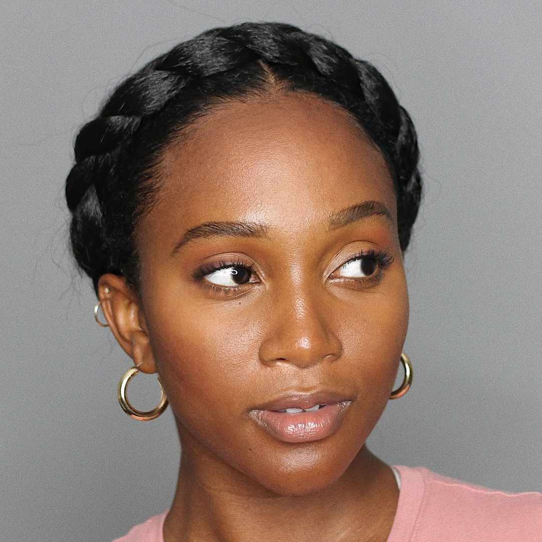 Halo Braid/Crown Braid Sample 1