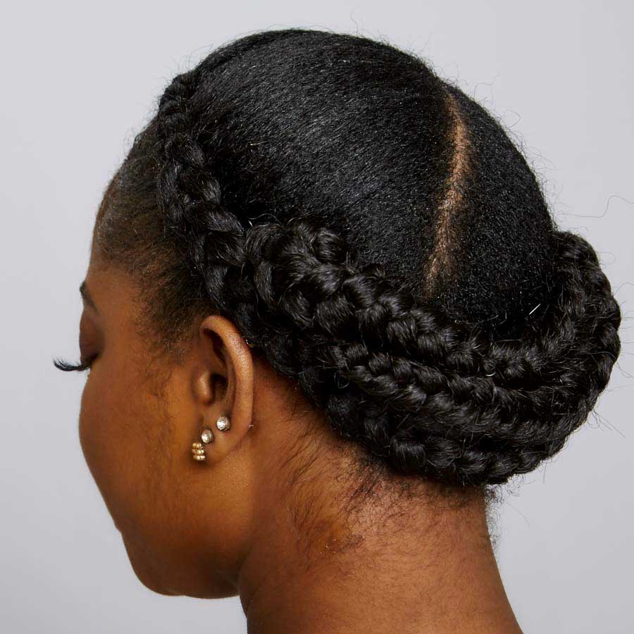 Halo Braid/Crown Braid Sample 3