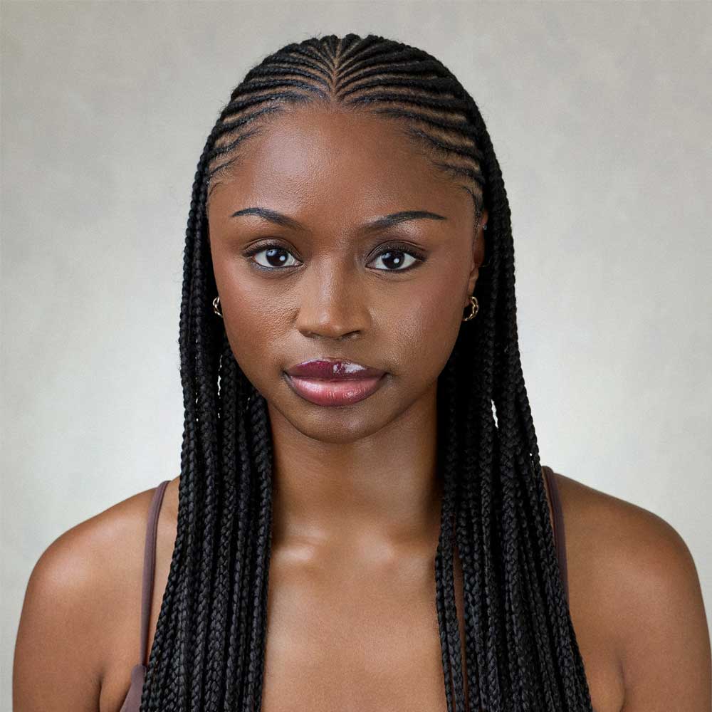 Fulani Braids Sample 9