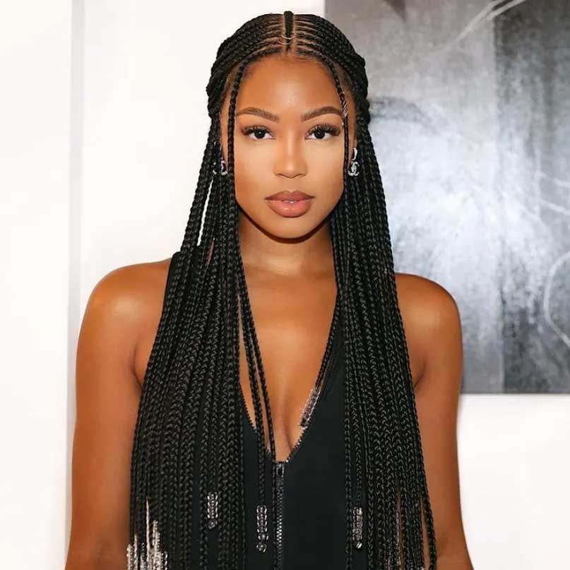 Fulani Braids Sample 10