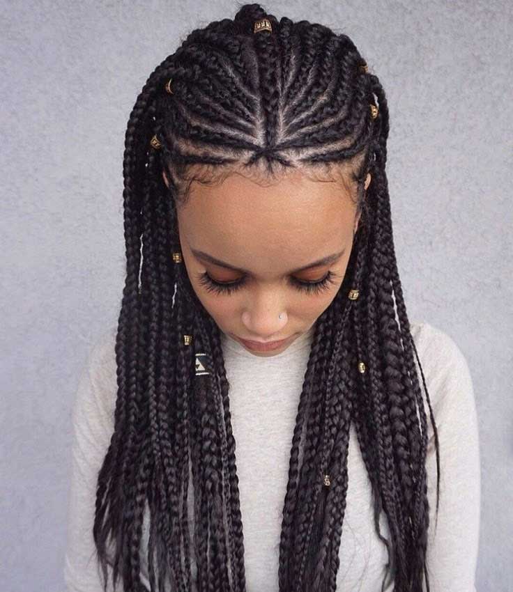 Fulani Braids Sample 5
