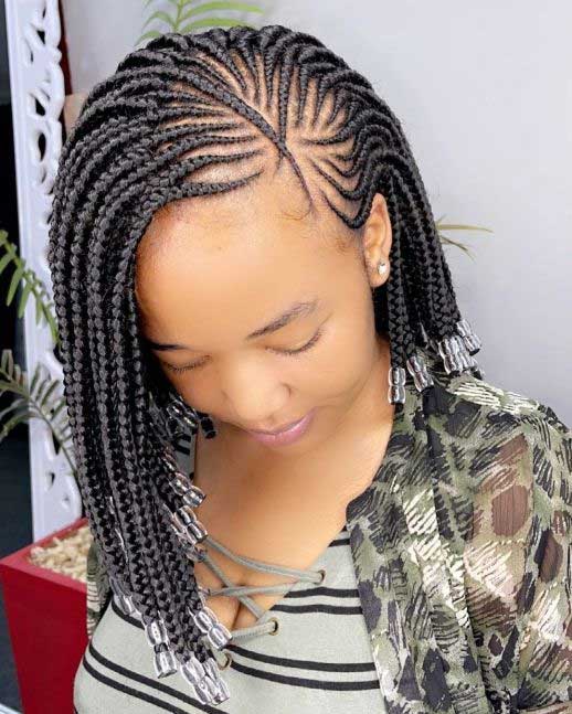 Fulani Braids Sample 7