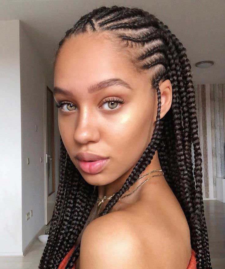 Fulani Braids Sample 8