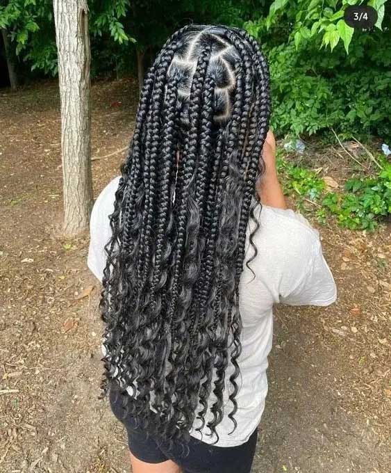 Goddess Braids Sample 3