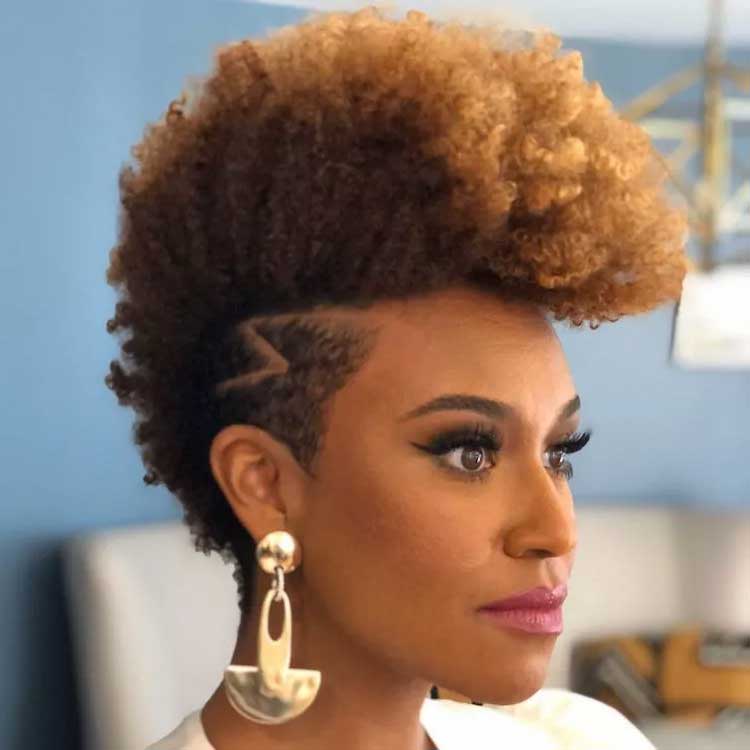 Curly Frohawk Sample 1