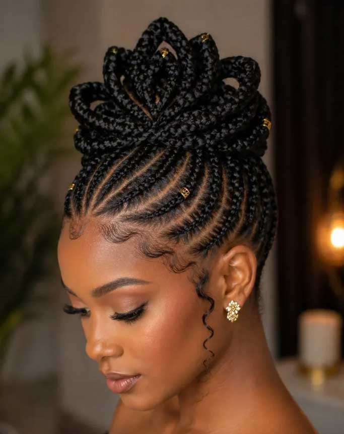 Braided Updo Sample 10