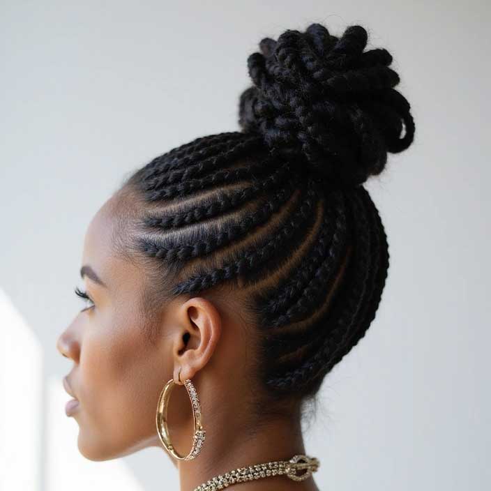 Braided Updo Sample 8