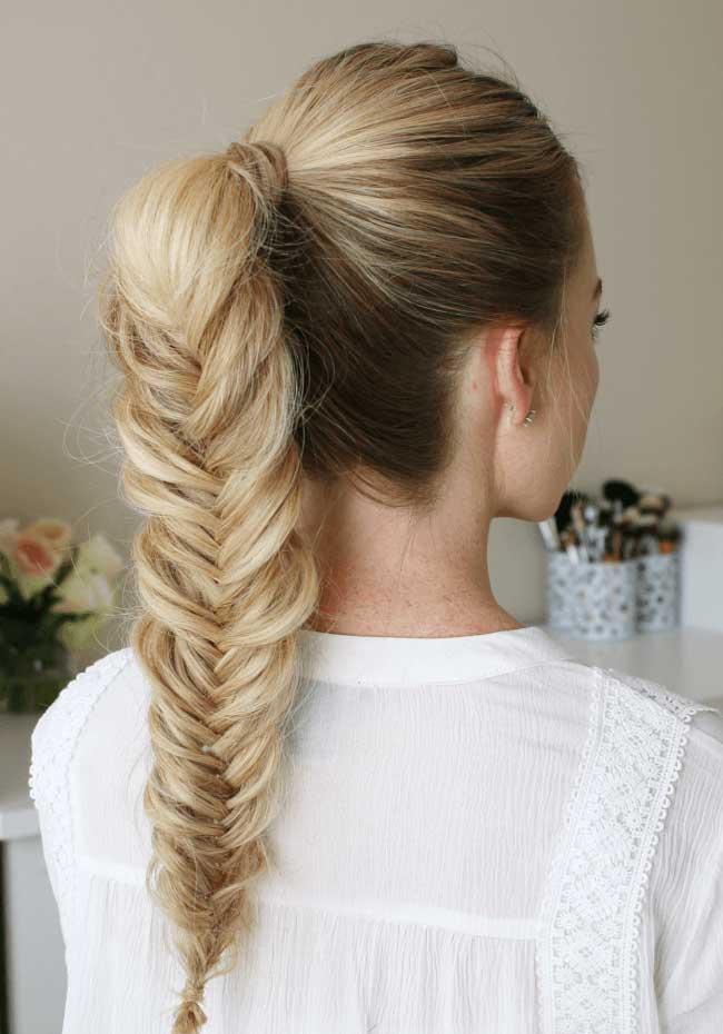 Fishtail Braid Sample 9