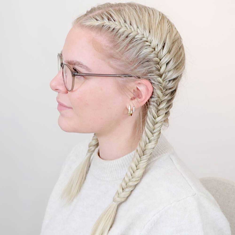 Fishtail Braid Sample 12