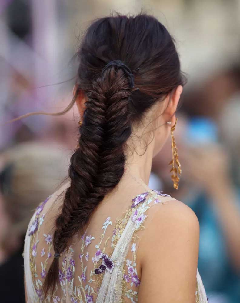 Fishtail Braid Sample 5