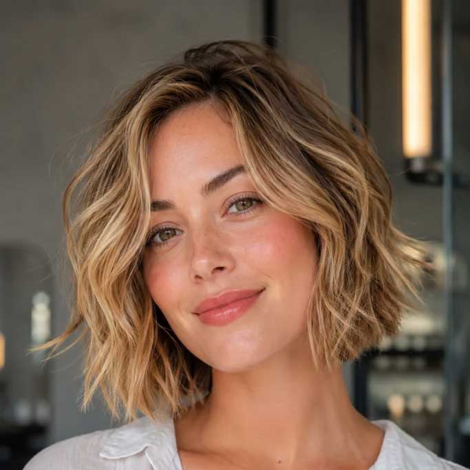 Textured Bob Sample 1